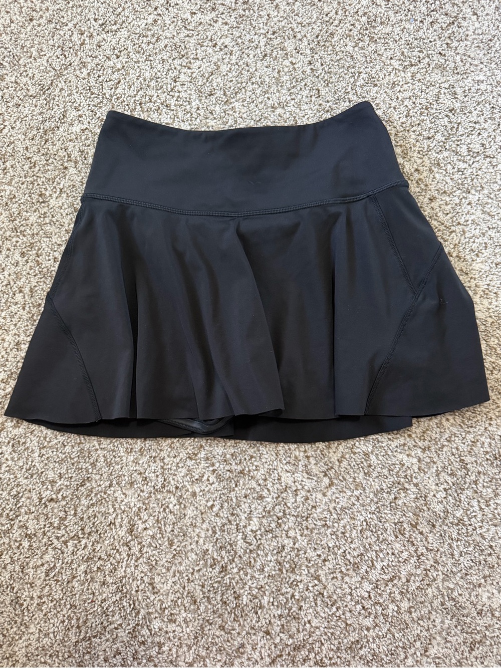 Athleta Black Pleated Sport Skort